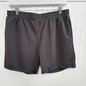 STEELE 1466 Charcoal Gray Mesh Performance Shorts Men’s Size XL NEW